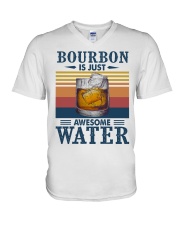 BOURBON AWESOME WATER2 V-Neck T-Shirt tile