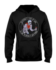 I'M AFRAID IF I GIVE UP WINE2 Hooded Sweatshirt front