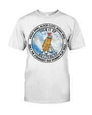Strongest Women Play Golf Premium Fit Mens Tee tile