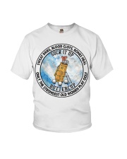 Strongest Women Play Golf Youth T-Shirt tile