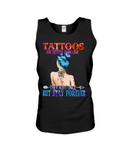 TATTOOS BETTER THAN LOVE RM Unisex Tank tile