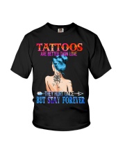 TATTOOS BETTER THAN LOVE RM Youth T-Shirt tile