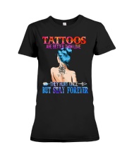 TATTOOS BETTER THAN LOVE RM Premium Fit Ladies Tee tile