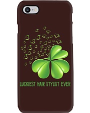 LUCKIEST hair stylist EVER Phone Case tile