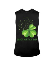 LUCKIEST hair stylist EVER Sleeveless Tee tile