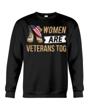 WOMEN ARE VETS TOO Crewneck Sweatshirt tile
