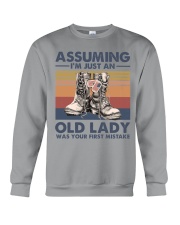 VETERANS NOT JUST AN OLD LADY Crewneck Sweatshirt thumbnail
