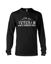 PROUD VETERAN AND VETERAN'S WIFE Long Sleeve Tee tile