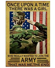 THE GIRL JOINED THE US ARMY 11x17 Poster front
