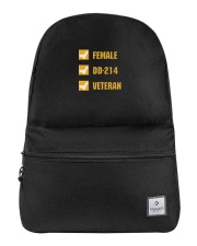 FEMALE VETERAN EDITION Backpack thumbnail