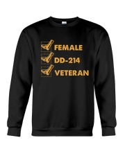 FEMALE VETERAN EDITION Crewneck Sweatshirt thumbnail