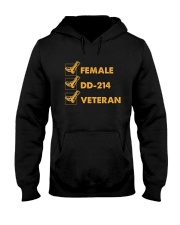 FEMALE VETERAN EDITION Hooded Sweatshirt thumbnail