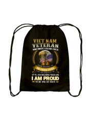 VIETNAM VETERAN PROUD Drawstring Bag thumbnail
