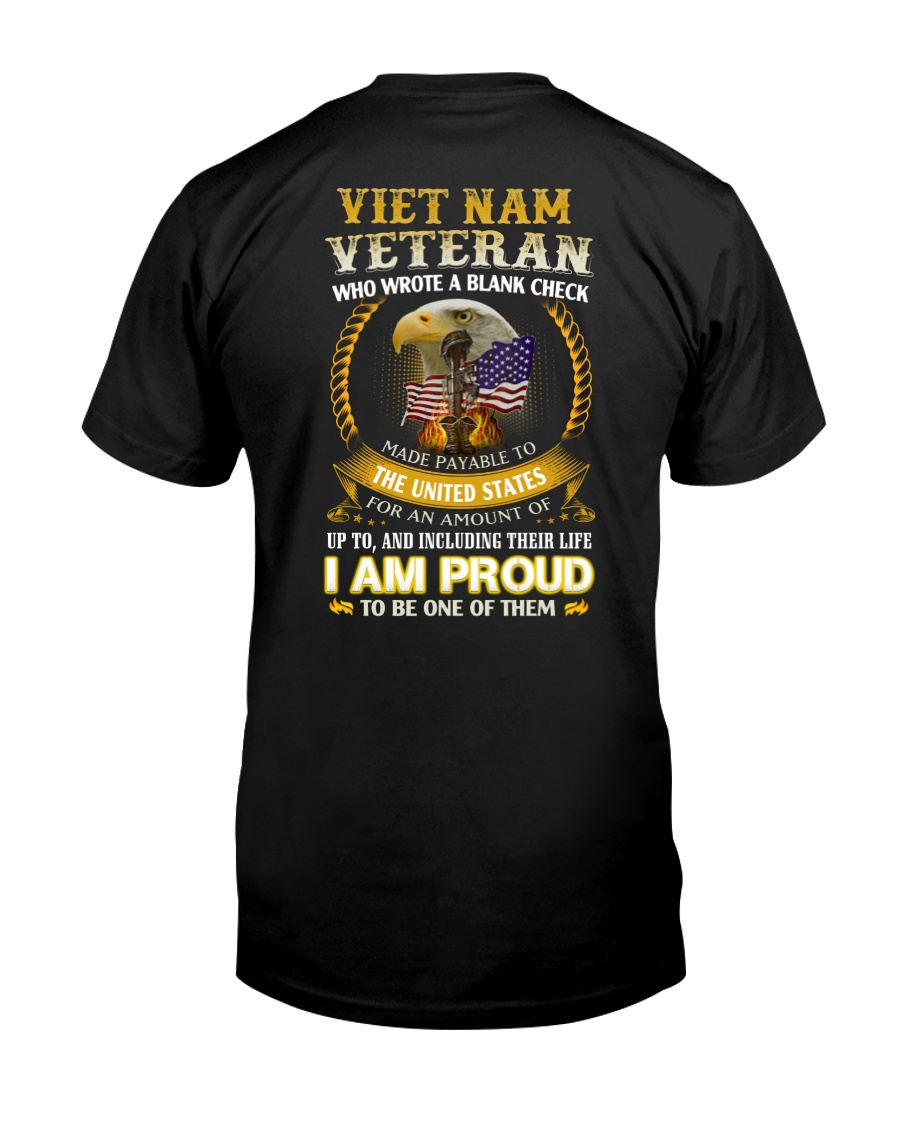 VIETNAM VETERAN PROUD Classic T-Shirt