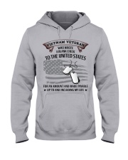 PROUD VIETNAM VETERAN Hooded Sweatshirt front