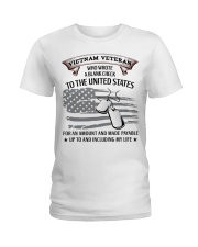 PROUD VIETNAM VETERAN Ladies T-Shirt thumbnail