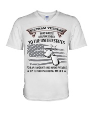 PROUD VIETNAM VETERAN V-Neck T-Shirt thumbnail