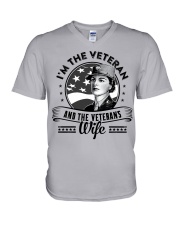 VET AND VET'S WIFE V-Neck T-Shirt front