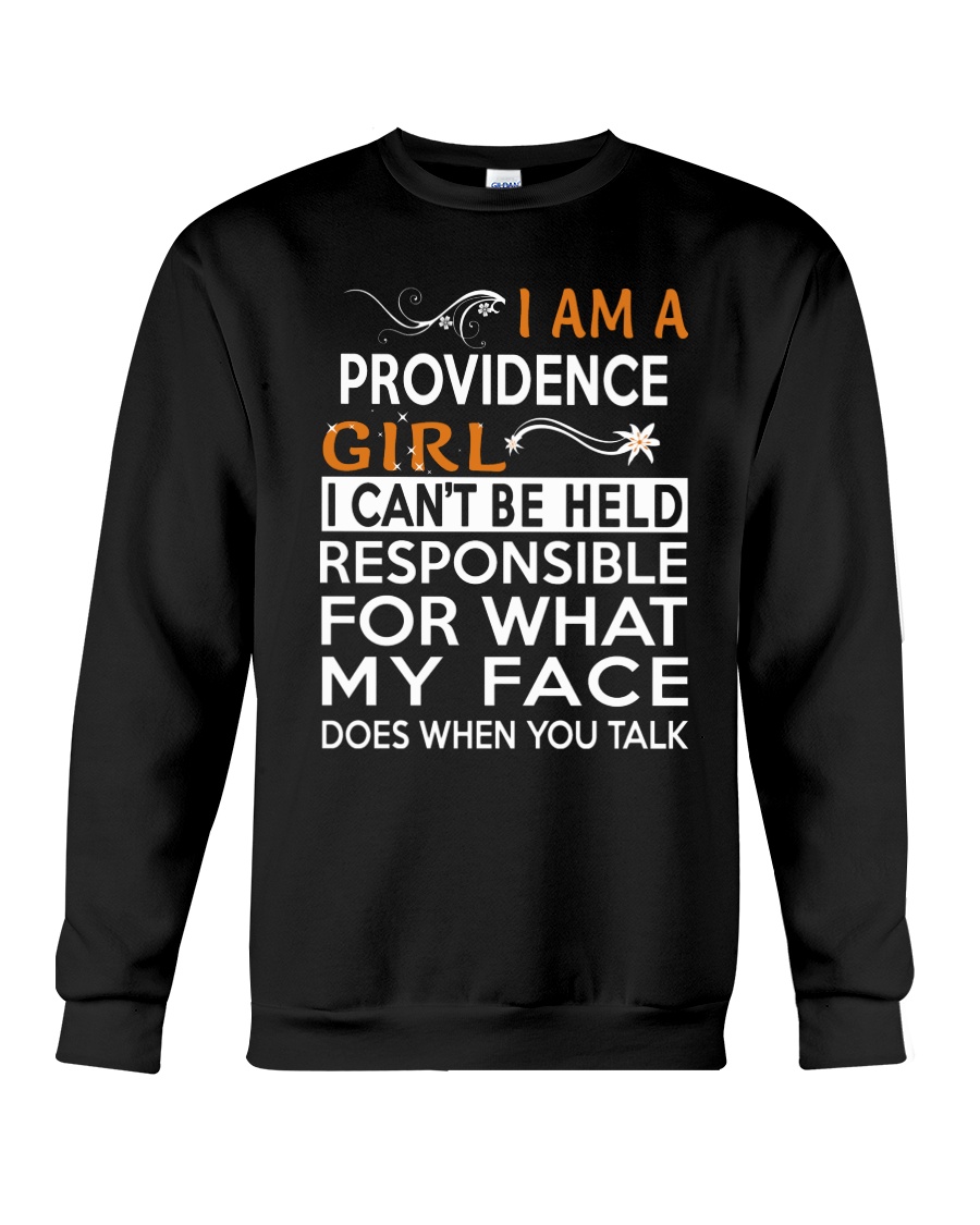 Providence girl i cant be held for Crewneck Sweatshirt