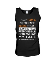 Providence girl i cant be held for Unisex Tank thumbnail