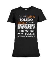 Toledo girl i cant be held for Premium Fit Ladies Tee thumbnail