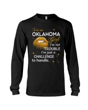 Oklahoma girl im not trouble Long Sleeve Tee thumbnail