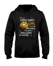 Corpus Christi girl im not trouble Hooded Sweatshirt thumbnail