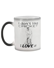 I Don't Like Cricket I Love It Color Changing Mug color-changing-left