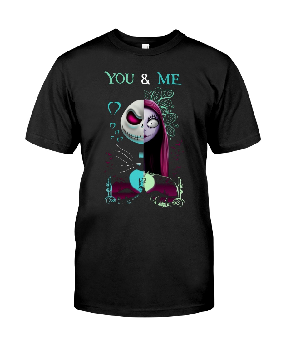 Jack Skellington And Sally You And Me Shirt Classic T-Shirt