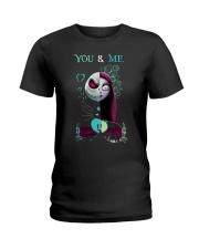 Jack Skellington And Sally You And Me Shirt Ladies T-Shirt thumbnail