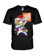 Unicorn Dabbing The Home Depot Shirt V-Neck T-Shirt thumbnail