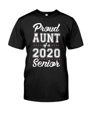 Proud Aunt Of A 2020 Senior Shirt Premium Fit Mens Tee thumbnail