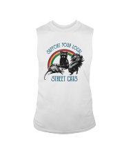 Raccoon Support Your Local Street Cats Shirt Sleeveless Tee thumbnail