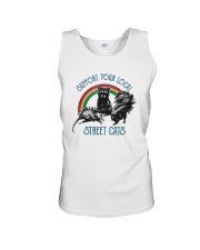 Raccoon Support Your Local Street Cats Shirt Unisex Tank thumbnail