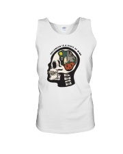 Skull Halloween Is A State Of Mind Shirt Unisex Tank thumbnail