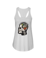 Skull Halloween Is A State Of Mind Shirt Ladies Flowy Tank thumbnail