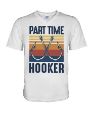 Vintage Part Time Hooker Shirt V-Neck T-Shirt thumbnail