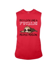 Sloth So I Look Like A Fucking People Person Shirt Sleeveless Tee thumbnail