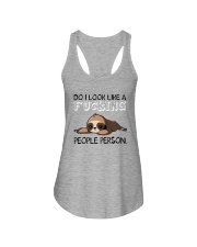 Sloth So I Look Like A Fucking People Person Shirt Ladies Flowy Tank thumbnail