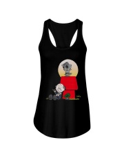 Snoopy Karate Nuts Shirt Ladies Flowy Tank thumbnail