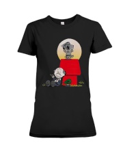 Snoopy Karate Nuts Shirt Premium Fit Ladies Tee thumbnail