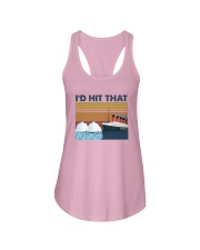 Vintage Titanic I'd Hit That Shirt Ladies Flowy Tank thumbnail