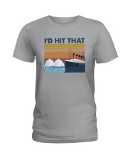 Vintage Titanic I'd Hit That Shirt Ladies T-Shirt thumbnail
