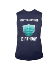 Happy Quarantined Birthday T Shirt Mask Sleeveless Tee thumbnail