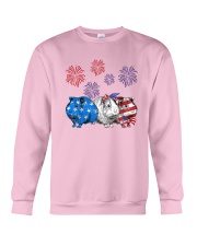 Us Independence Day Guinea Pigs Shirt Crewneck Sweatshirt thumbnail