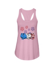 Us Independence Day Guinea Pigs Shirt Ladies Flowy Tank thumbnail
