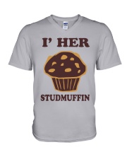 I'm Her Studmuffin Shirt V-Neck T-Shirt thumbnail