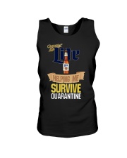 Miller Lite Helping Me Survive Quarantine Shirt Unisex Tank thumbnail