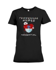 Heart Tennessee Nurse Essential Shirt Premium Fit Ladies Tee thumbnail