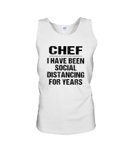 Chef I Have Been Social Distancing Years Shirt Unisex Tank thumbnail